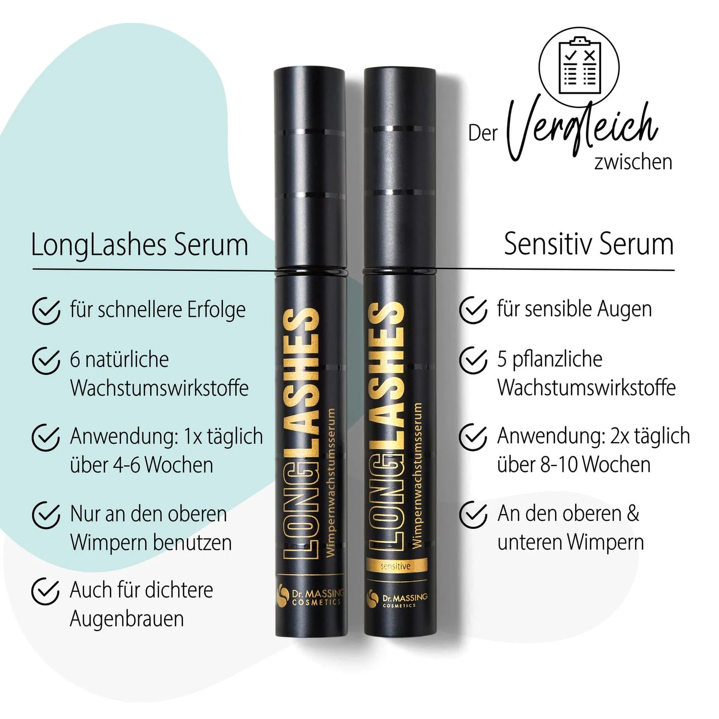 Long Lashes Eyelash and Eyebrow Serum For Stunning Lashes